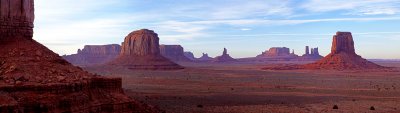 North Window Panorama, Monument Valley, Navajo Tribal Park, AZ/UT