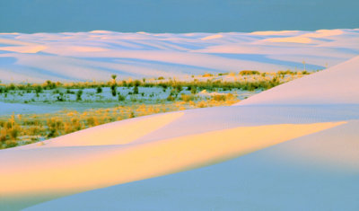 (DES21) Sunrise, White Sands National Monument, NM
