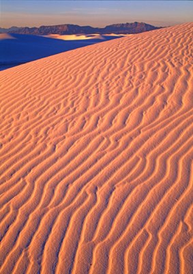 (DES22) Last light, White Sands National Monument, NM