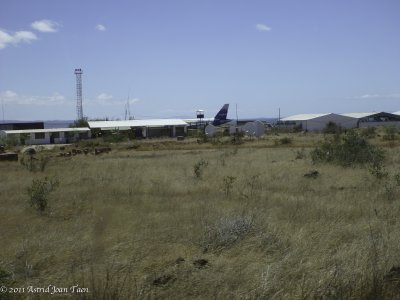 Airport on Baltra Island