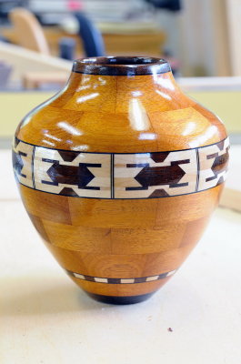 Steps to make segmented bowl