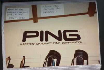 Ping Golf Manufacturing Visit
