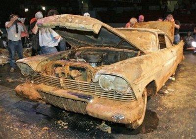 '57 Plymouth Belvedere buried for 50 yrs