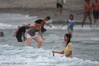 Surfing lessons