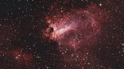 Swan/Omega Nebula - M 17 (Full Crop)