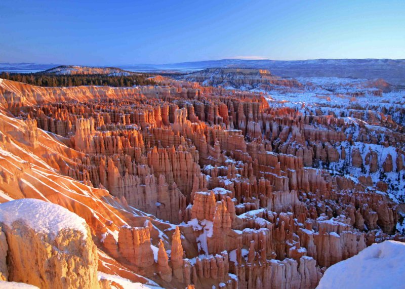 Beautiful Utah Scenery in Winter