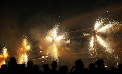 Fireworks at Pavilho do Atlntico