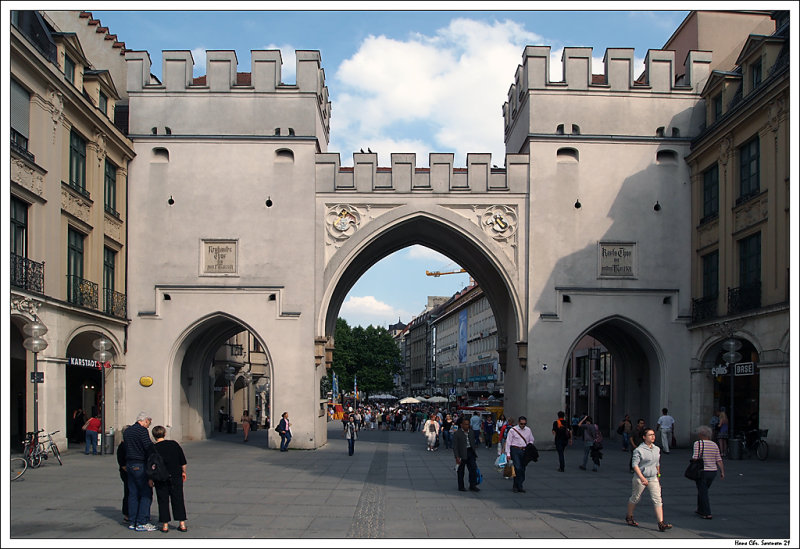 City gates of Munich
