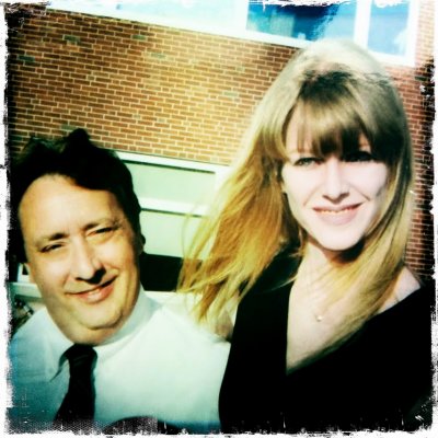 Me and Mark - my MEd graduation night