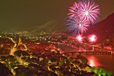 Heidelberg Fireworks 2011