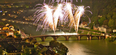 Heidelberg Fireworks 2011
