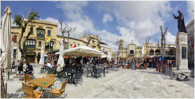 Gozo,Victoria's main square