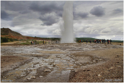 The geyser Strokkur