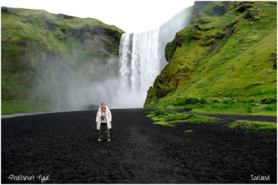 Skogafoss waterfall