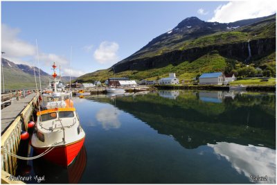 Seydisfjordu fishing harbour