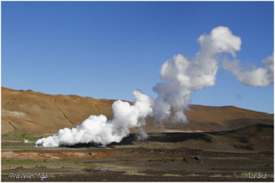 Myvatn-useing the steam