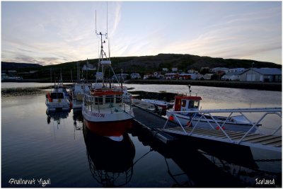 Hlmavk fishing harbour