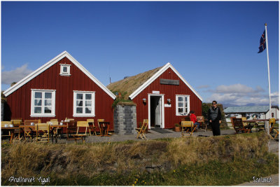 A traditional restaurant at Arnarstapi