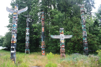 Stanley Park Totem Poles