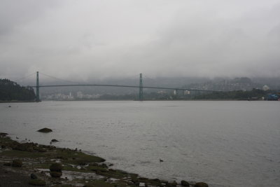 Lions Gate bridge - a scale replica of the Golden Gate bridge in SF!