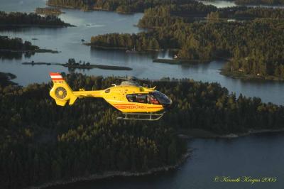 Eurocopter 135 aerial photo
