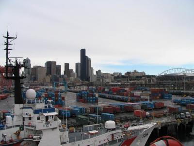 Coast Guard Ship visit in Seattle