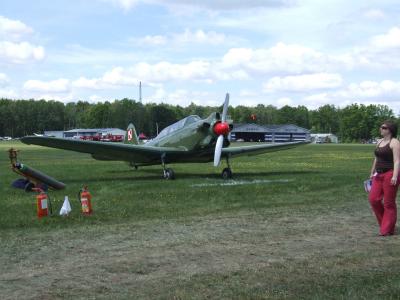 Yakovlev Yak-18 on stage.jpg