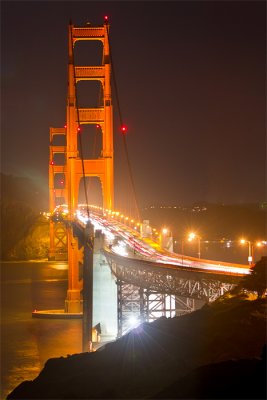 Golden Gate Bridge night