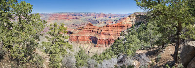 Bright Angel overlook panorama