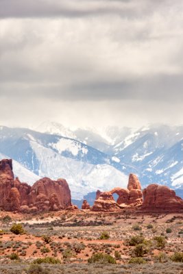 View towards turret arch