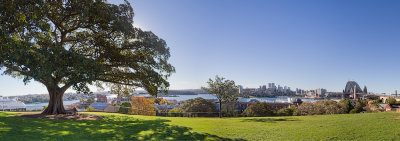 Sydney observatory to the rocks