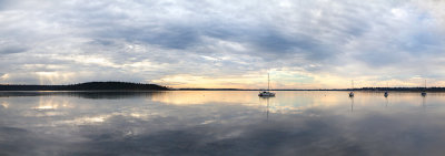 Lake reflection