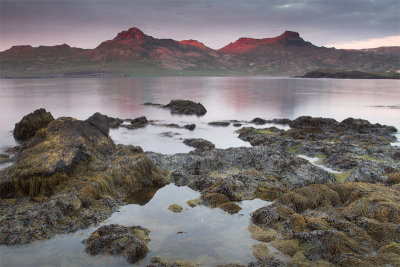 Fjord sunset