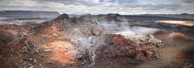 Lava fields