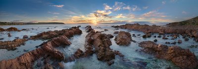 Kangaroo Island sunset pano