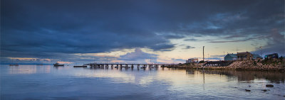 Pier sunset