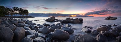 Port douglas rocks sunset