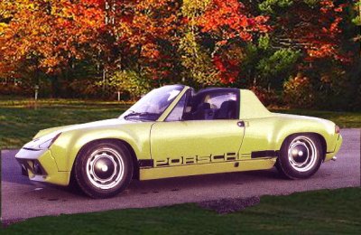 Porche Yellow Against Fall Foliage.jpg