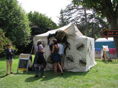 29-31 July 2011 225 Sunday - Bee Tent.jpg