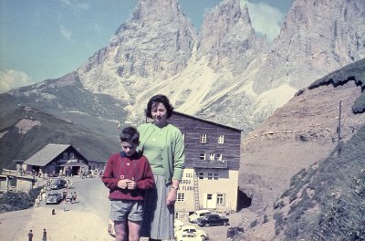 dolimites Passo Sella  1963
