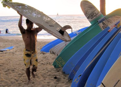 Waikiki Surfer