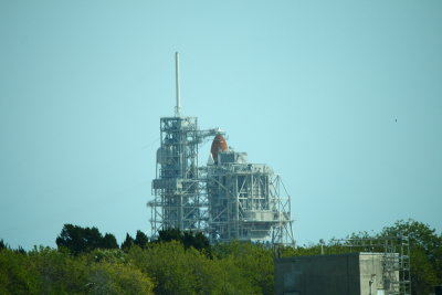 Endeavour on pad 39A