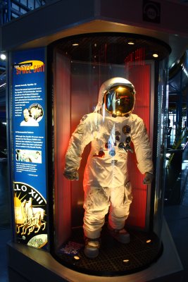 Jim Lovell's spacesuit from Apollo 13
