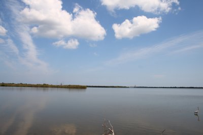 Panoramic view from the Saturn V center