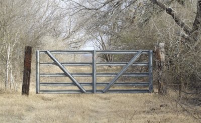 Gate at Haggard Ranch