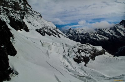 Second stop and view from inside mountain
