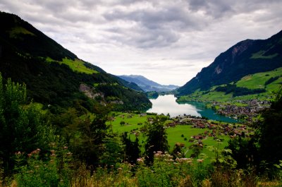 Swiss lake region