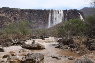 Waterfalls near to Wadi Darbat Oman