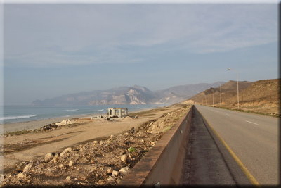 Road Heading west to the Yemen Boarder