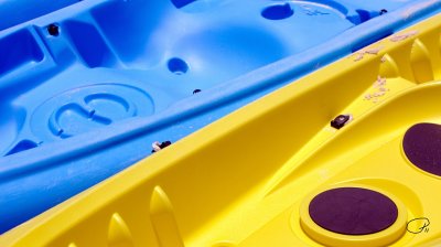 Blue Kayak, Yellow Kayak